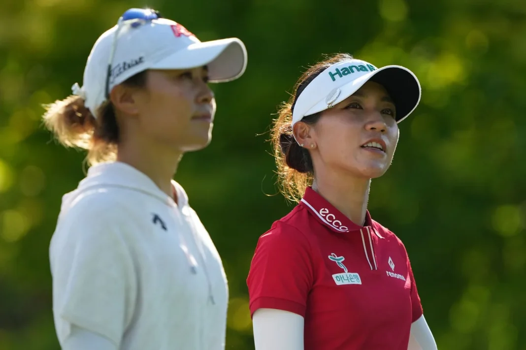 Lydia Ko and Danielle Kang LPGA team partnership