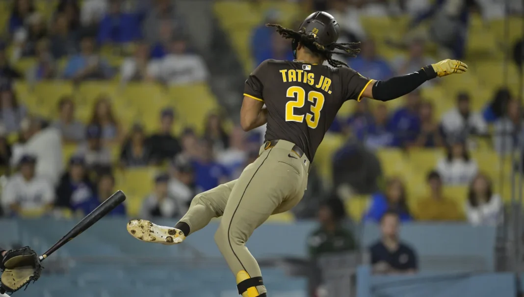 Manny Machado responds to Tatis Jr. hit by pitch Manny Machado responds to Tatis Jr. hit by pitch