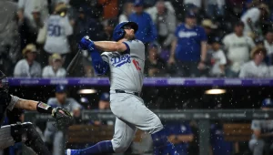 Max Muncy’s Rain-Soaked, Bizarre Two-Run Single Turns Chaos into Dodgers’ Advantage Against Rockies