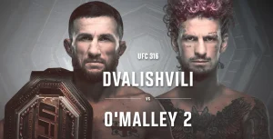 Merab Dvalishvili vs. Sean O’Malley UFC 316 Main Event: Title Rematch Set to Ignite Newark Showdown