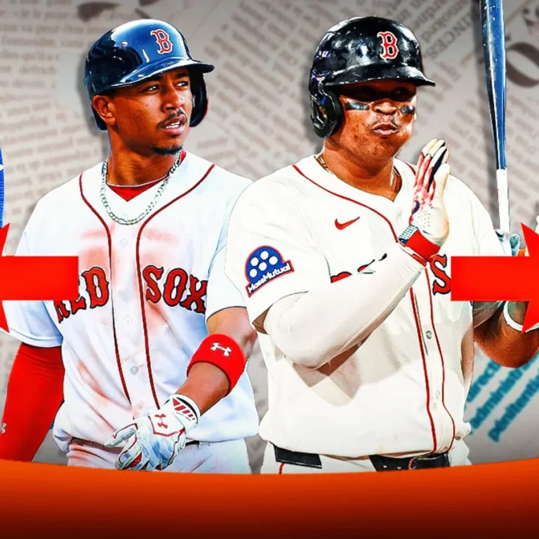 Mookie Betts reaction to Rafael Devers trade