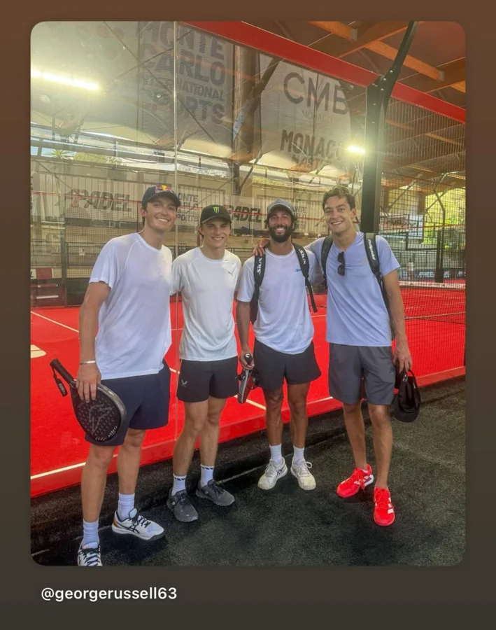 Oscar Piastri and Daniel Ricciardo Monte Carlo appearance