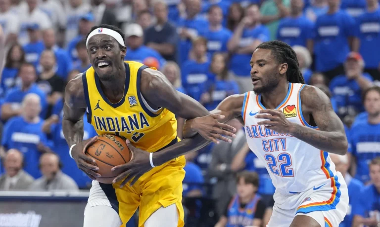 Pascal Siakam baby distraction NBA Finals free throw
