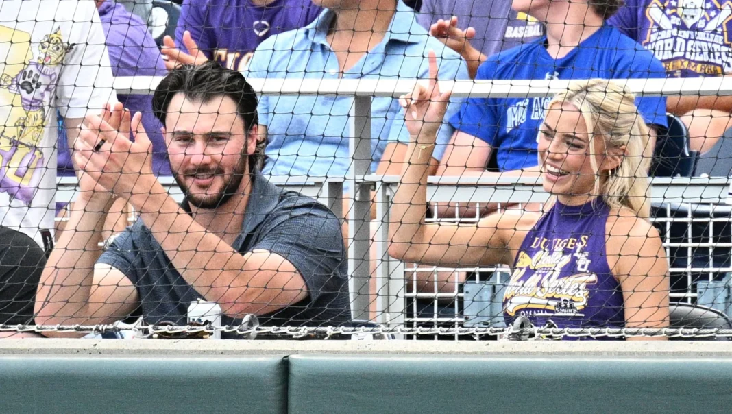 Paul Skenes rare rookie card purchase by Livvy Dunne Paul Skenes rare rookie card purchase by Livvy Dunne