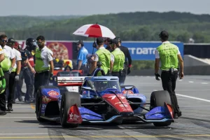 Robert Shwartzman Crashes at IndyCar Road America as Sting Ray Robb’s Crash Sparks Early Chaos