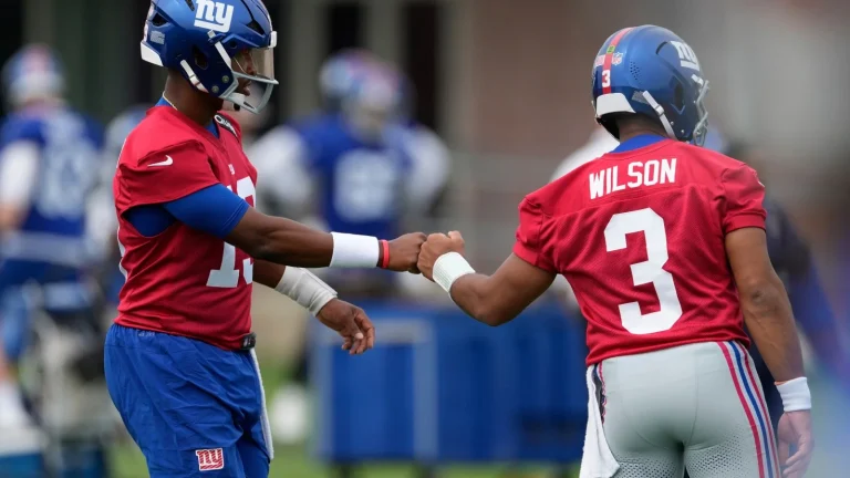 Russell Wilson Giants quarterback future uncertainty