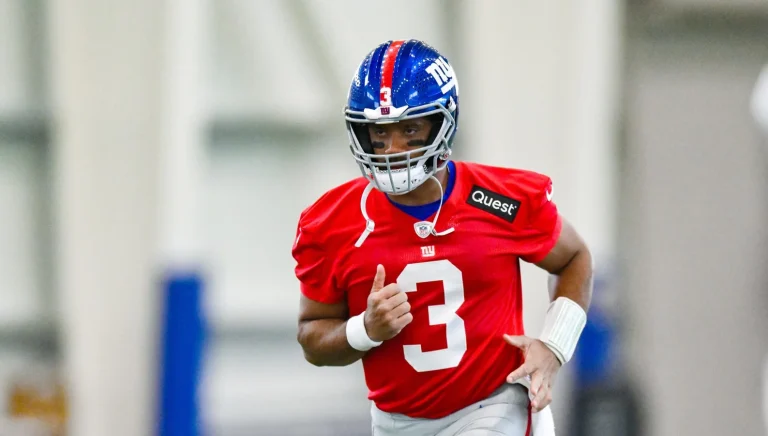 Russell Wilson Malik Nabers Giants