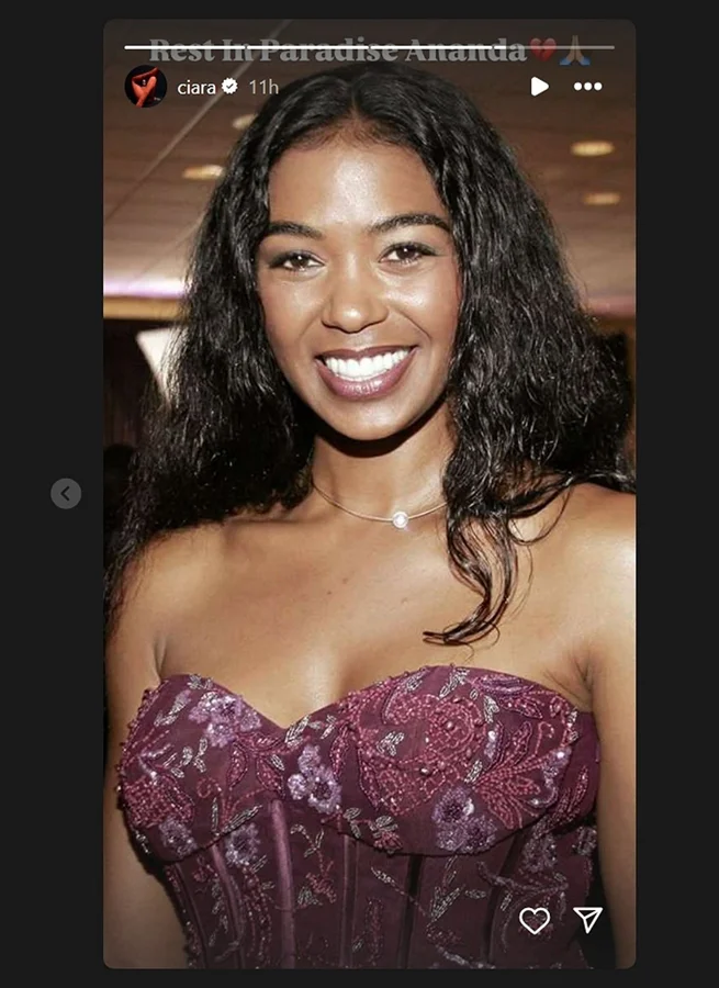 Russell Wilson's wife Ciara mourns Ananda Lewis