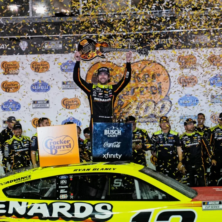 Ryan Blaney first NASCAR Cup Series win 2025