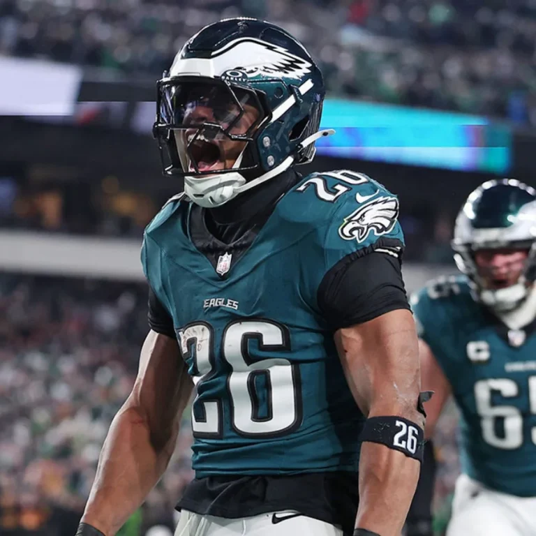 Saquon Barkley high-volume workload with Eagles