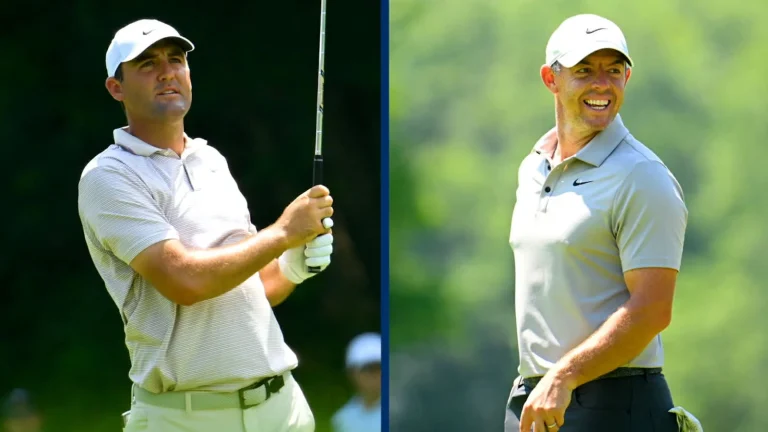 Scottie Scheffler struggles at Travelers Championship