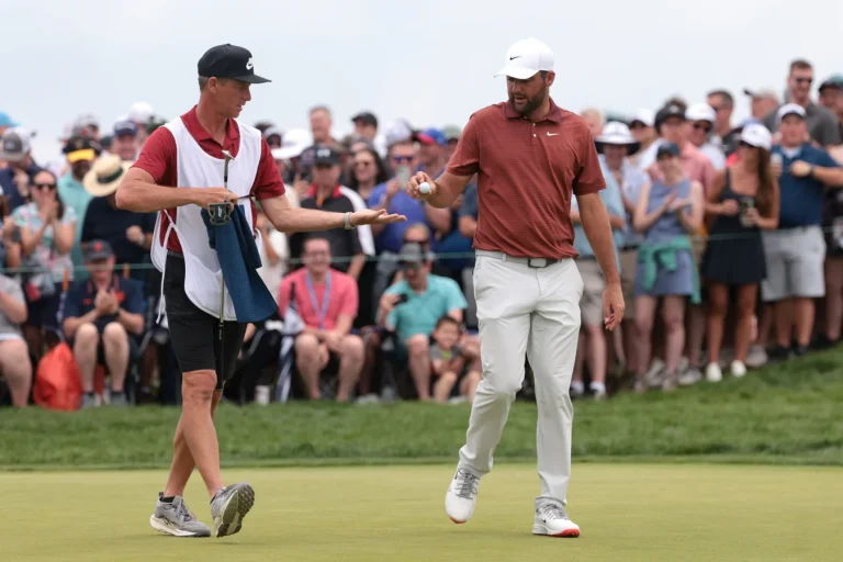 Scottie Scheffler’s son Bennett golfing prodigy