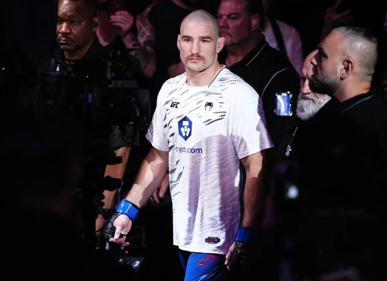 Sean Strickland post-fight brawl