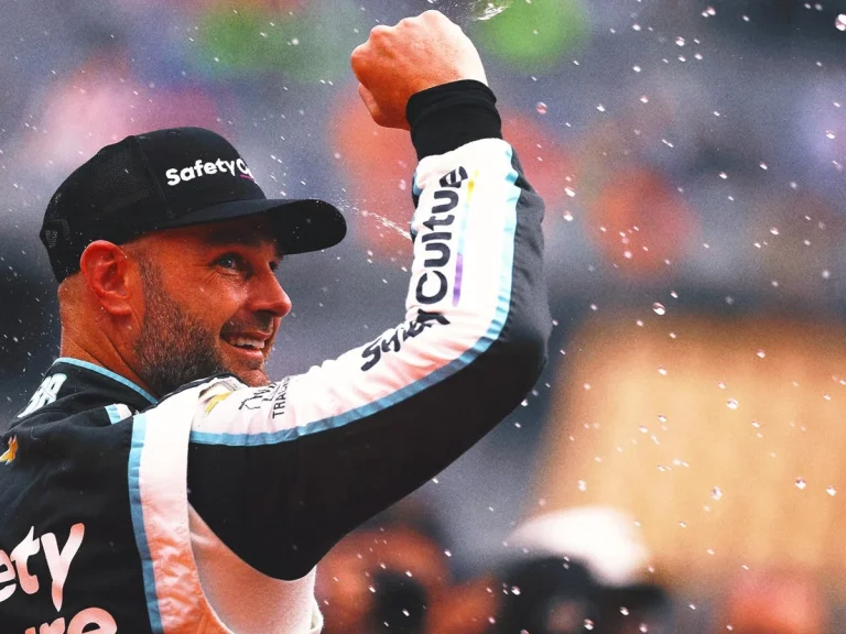 Shane Van Gisbergen Mexico win playoff impact