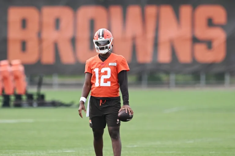 Shedeur Sanders competing for Browns starting quarterback job