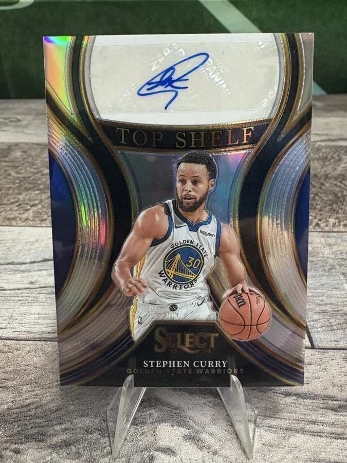 Stephen Curry record-breaking basketball card sale