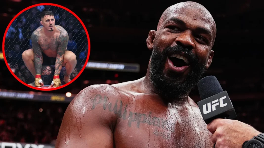 Tom Aspinall Jon Jones Drama Tom Aspinall Jon Jones Drama