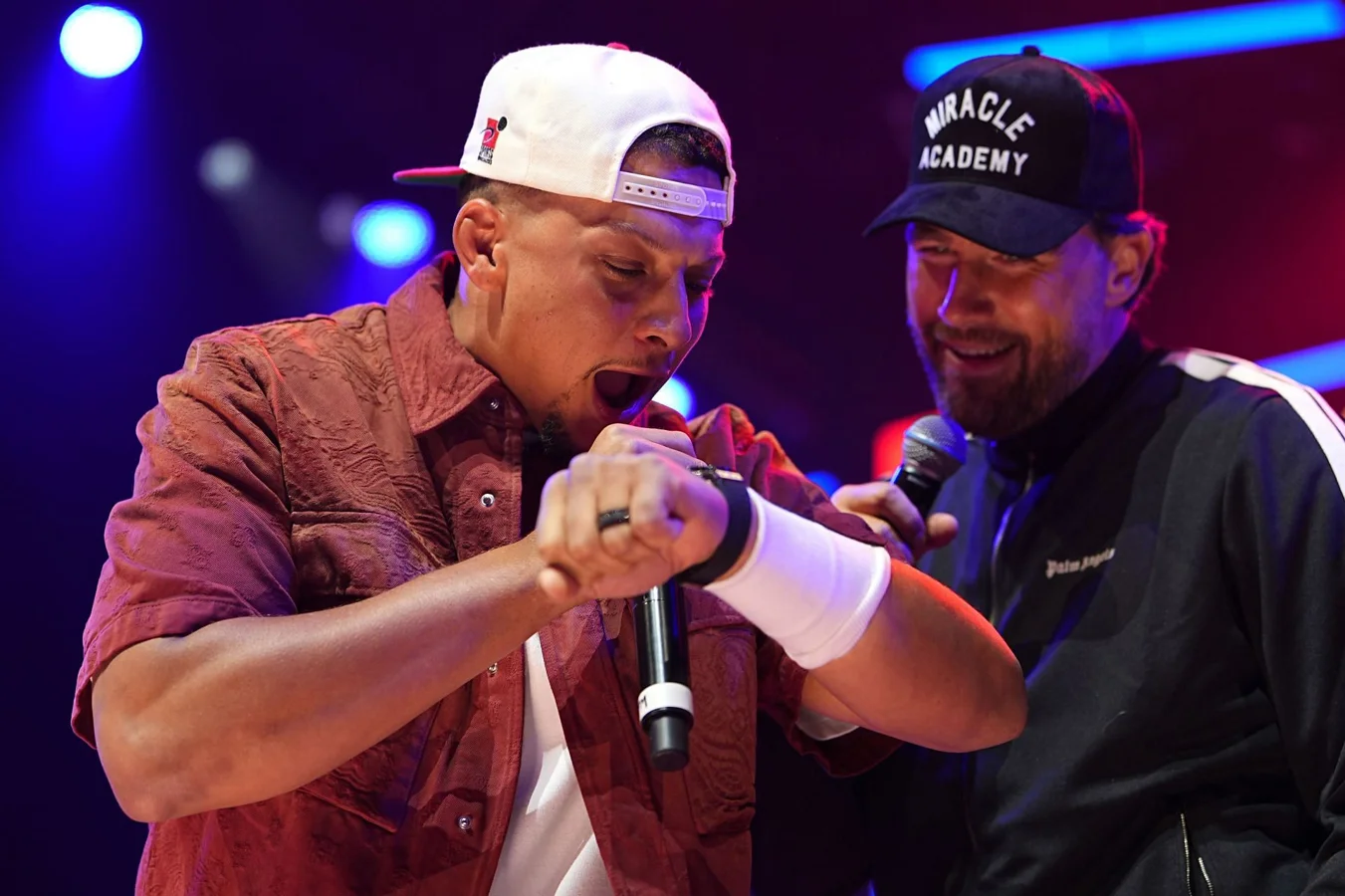 Travis Kelce returns to Big Slick Show with Patrick Mahomes