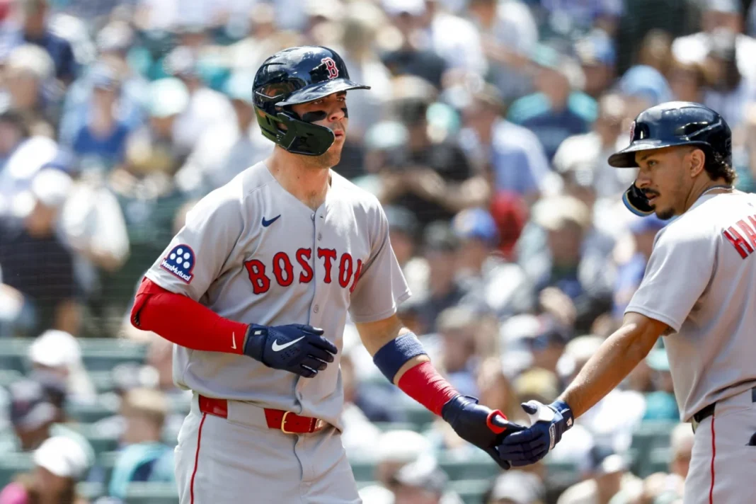 Trevor Story praises Marcelo Mayer’s baseball instincts Trevor Story praises Marcelo Mayer’s baseball instincts