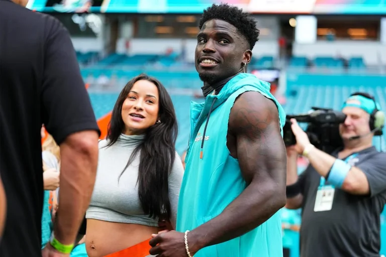 Tyreek Hill estranged wife bonding with daughter tennis