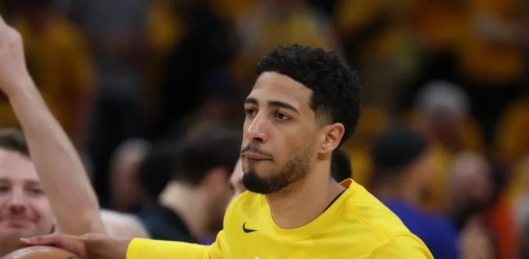 Tyrese Haliburton NBA Finals emotional support