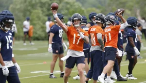 Tyson Bagent Faces Tough Backup QB Battle as Bears Favor Veteran Case Keenum in 2024 Fight