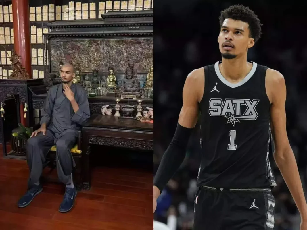 Victor Wembanyama Shaolin Temple summer retreat Victor Wembanyama Shaolin Temple summer retreat