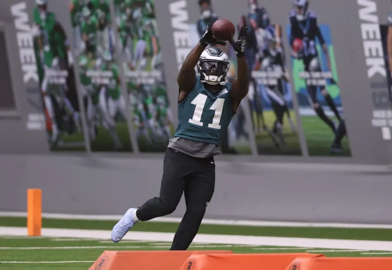 A.J. Brown Eagles NFL star