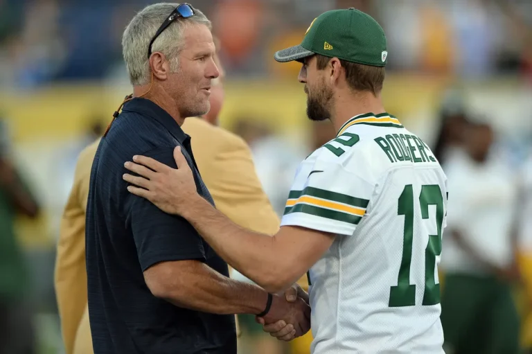 Aaron Rodgers and Kevin Malone encounter