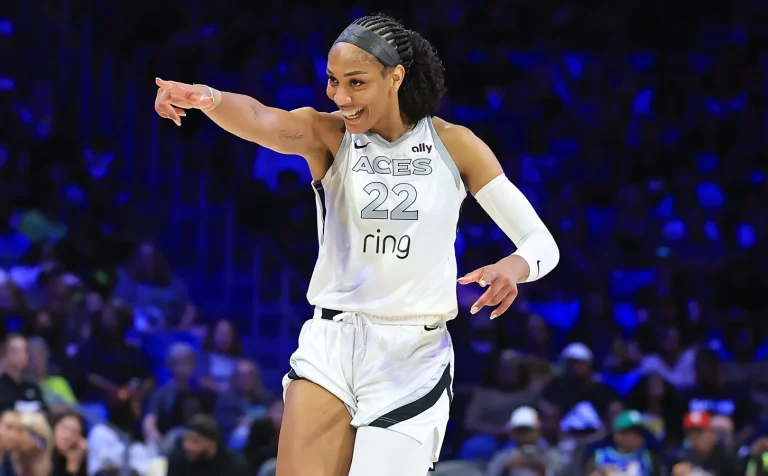 A'ja Wilson intense WNBA leadership