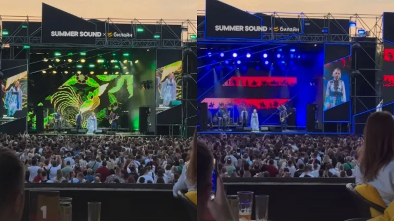 Alex Ovechkin wife Moscow concert