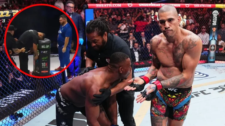 Alex Pereira iconic celebration