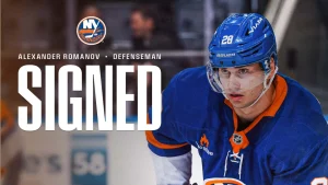 Alexander Romanov’s 8-Year Islanders Contract Ignites Hope for Post-Dobson Defense Rebuild