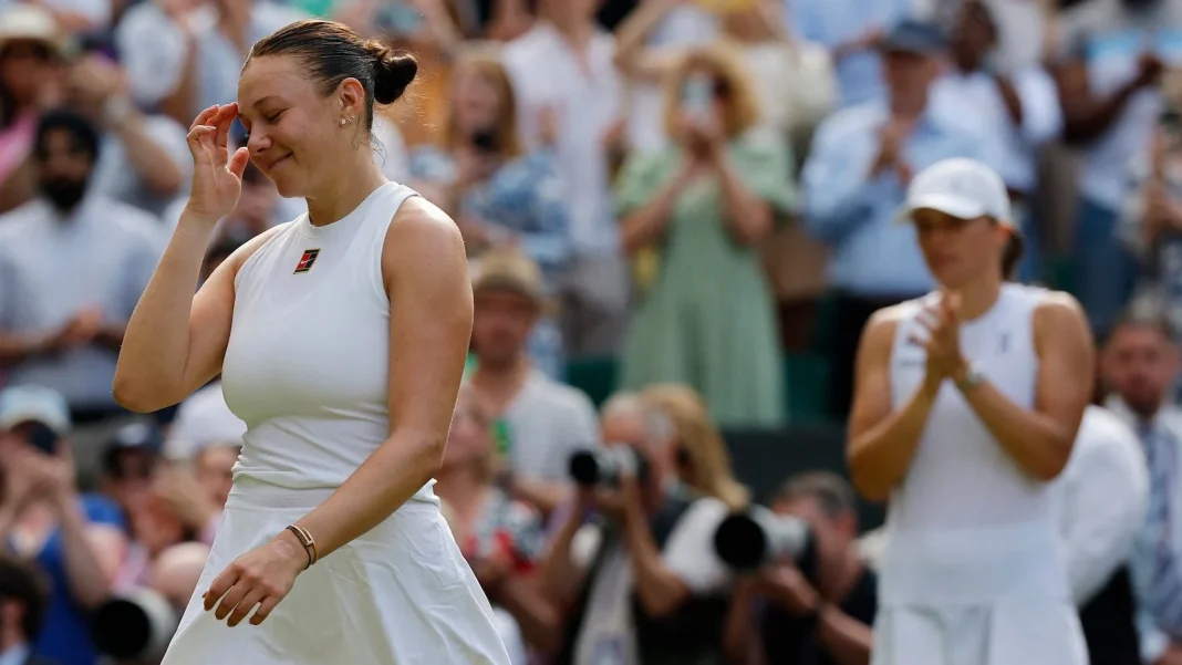 Amanda Anisimova Wimbledon comeback training Amanda Anisimova Wimbledon comeback training