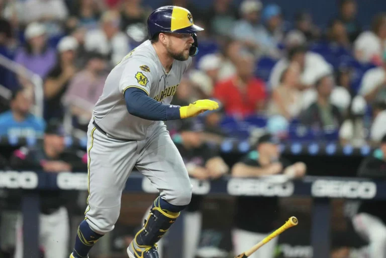 Andrew Vaughn Brewers first impression