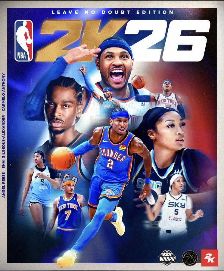 Angel Reese NBA 2K26 cover