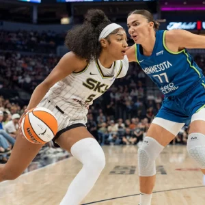 Angel Reese Extends Historic WNBA Rebounding Streak Despite Sky’s Narrow Loss to Mystics