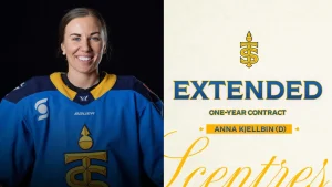 Anna Kjellbin Re-signs with Toronto Sceptres for 2025-26 Season, Boosting Defensive Lineup