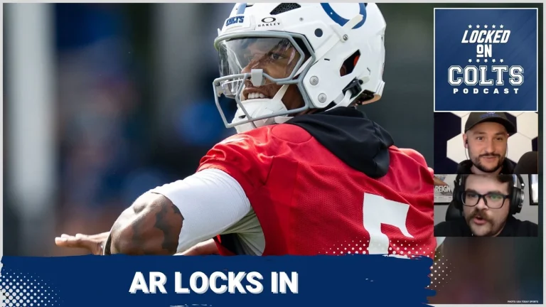 Anthony Richardson Colts quarterback battle