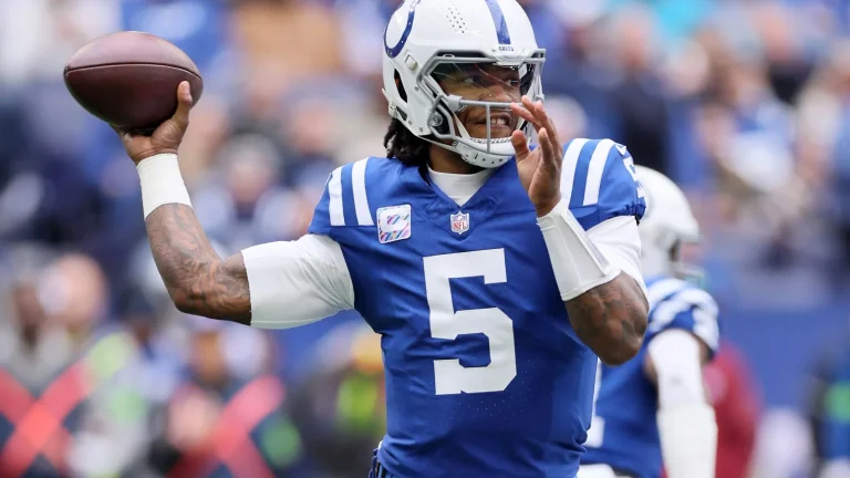 Anthony Richardson quarterback training camp