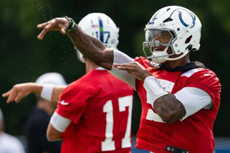 Anthony Richardson starting quarterback Colts