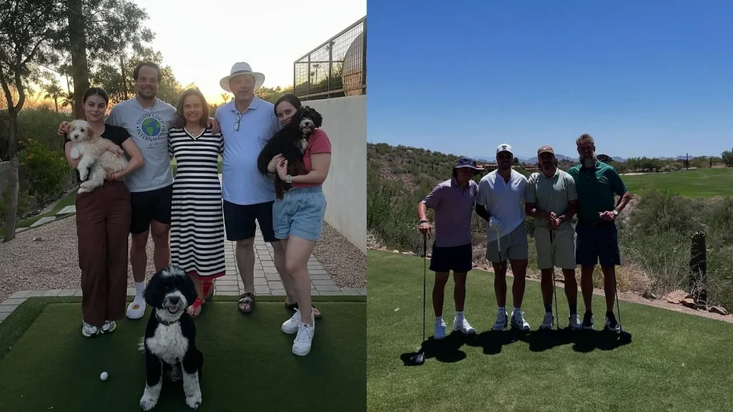 Auston Matthews summer golf family Auston Matthews summer golf family