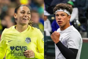 Trinity Rodman Shows Bold Support for Ben Shelton with Custom T-Shirt at Citi DC Open