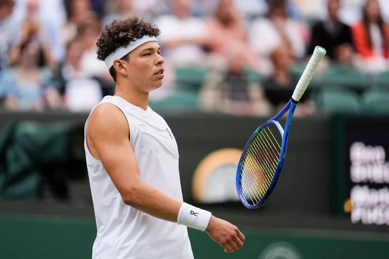 Ben Shelton Wimbledon quarterfinals inspiration