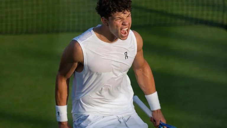 Ben Shelton Wimbledon relationship