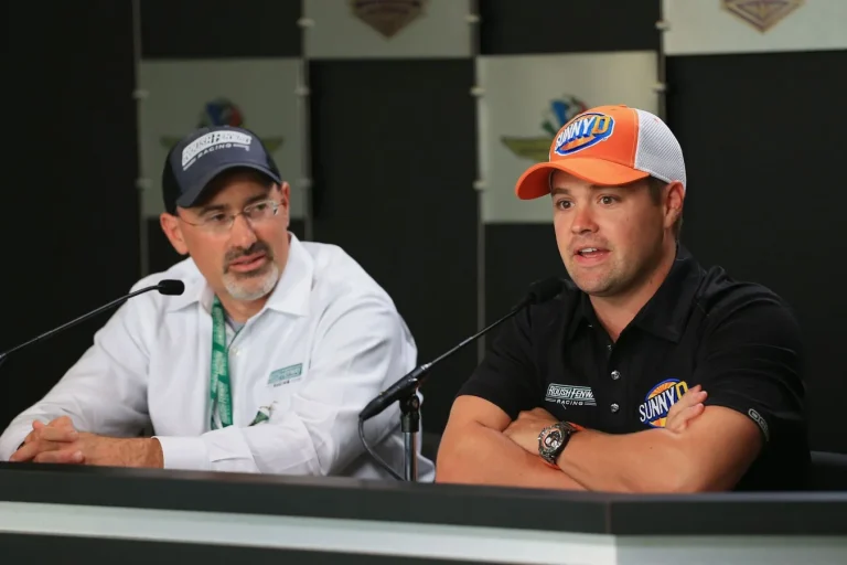 Brad Keselowski supports Steve Newmark