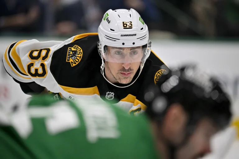 Brad Marchand TD Garden return