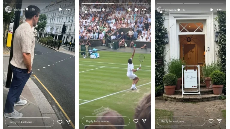 Brad Marchand Wimbledon UK trip