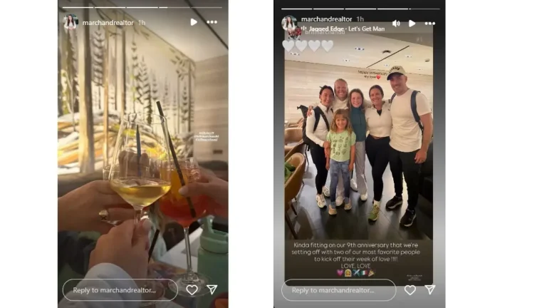 Brad Marchand sister wedding Italy