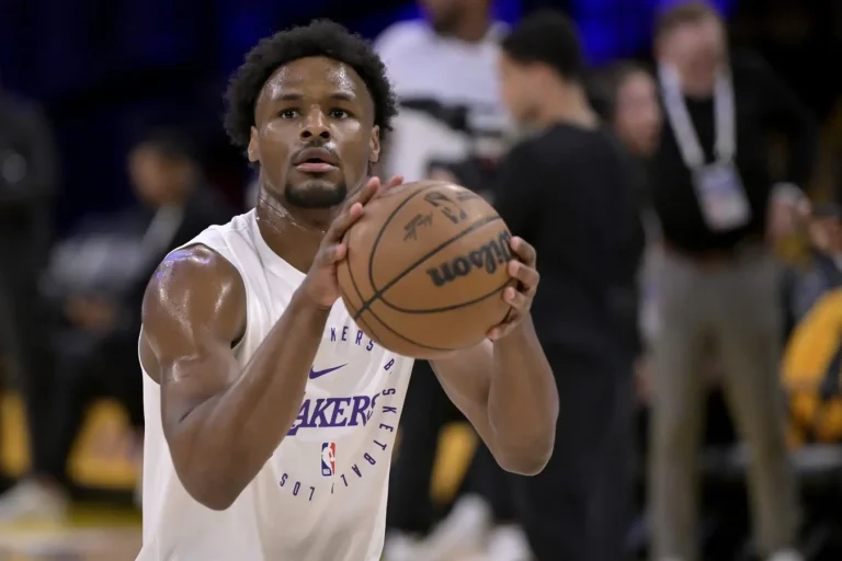 Bronny James Lakers 2025 hopes